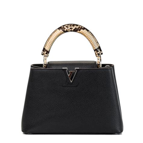 lv capucine snake handle